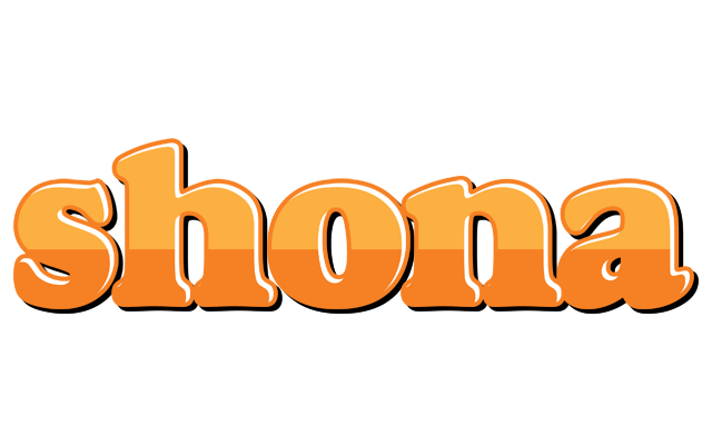 Shona orange logo