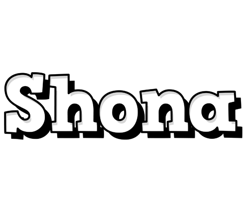 Shona snowing logo