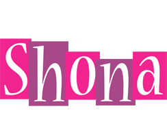Shona whine logo