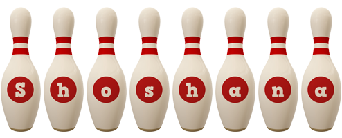 Shoshana bowling-pin logo