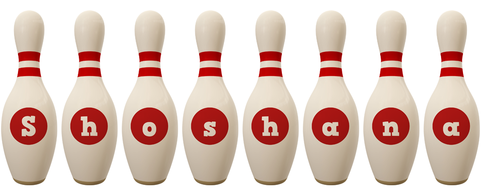 Shoshana bowling-pin logo