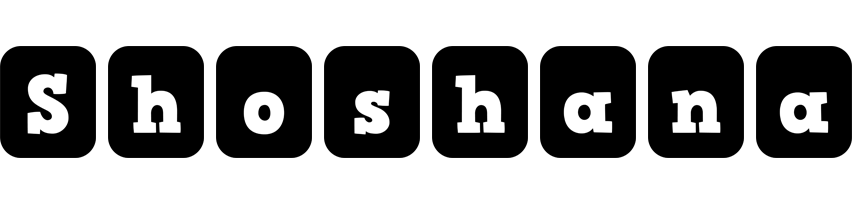Shoshana box logo