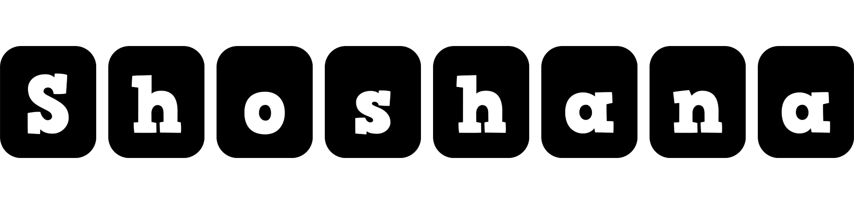 Shoshana box logo