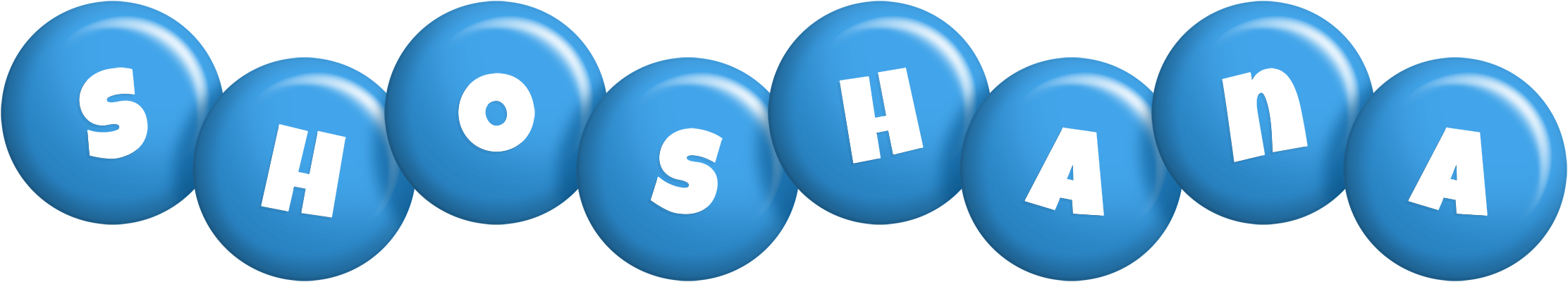 Shoshana candy-blue logo