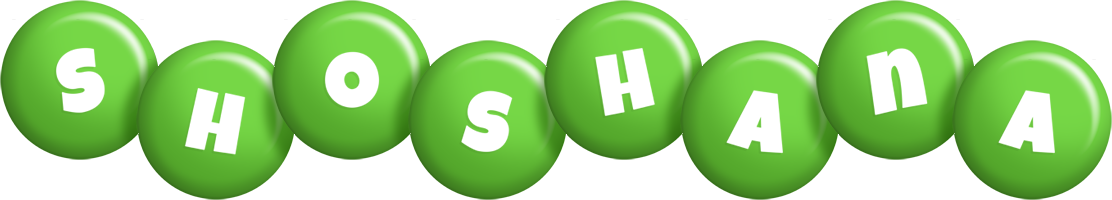 Shoshana candy-green logo