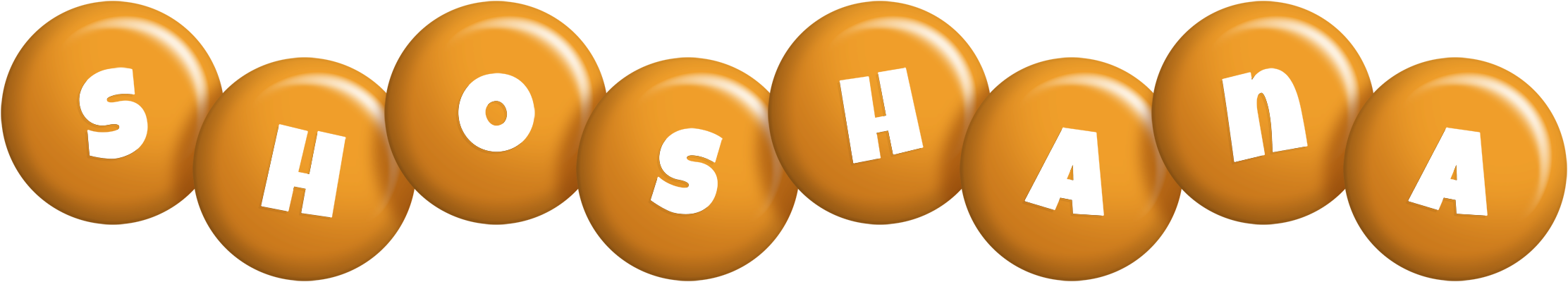 Shoshana candy-orange logo