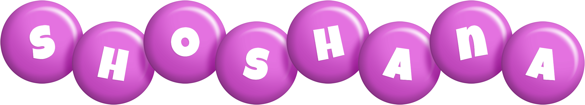 Shoshana candy-purple logo