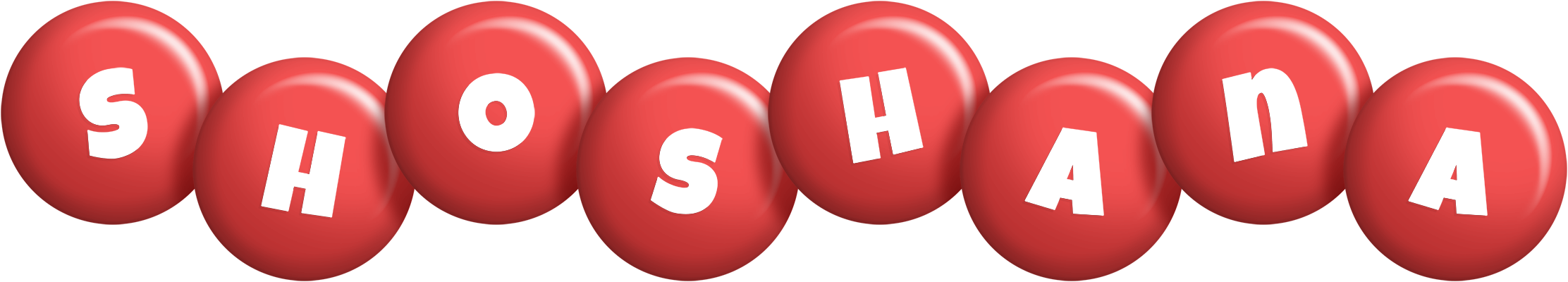 Shoshana candy-red logo