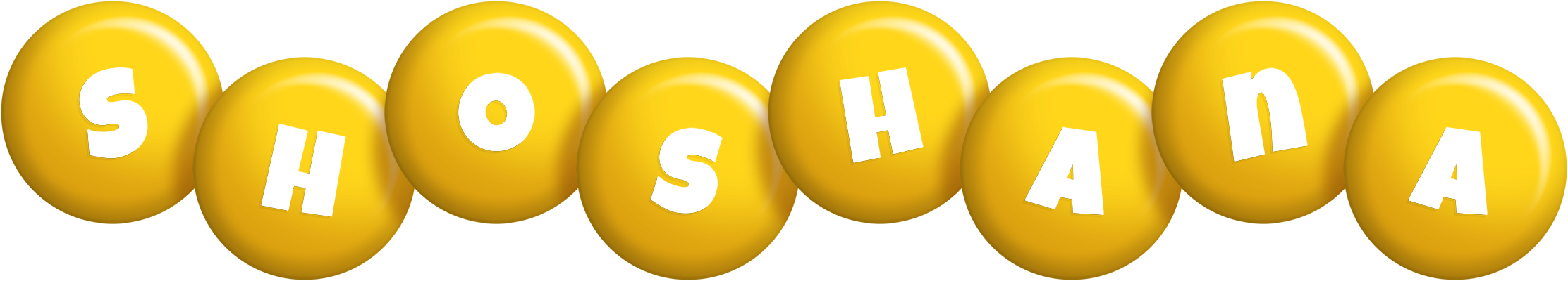 Shoshana candy-yellow logo