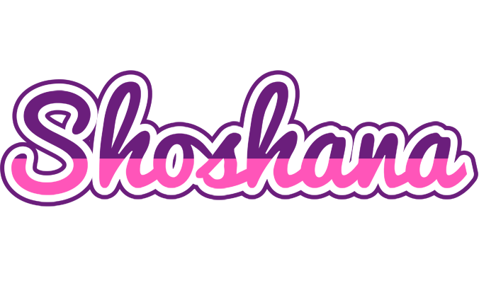 Shoshana cheerful logo