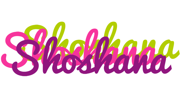 Shoshana flowers logo