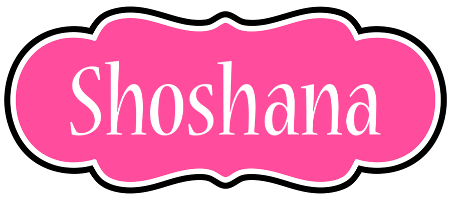 Shoshana invitation logo
