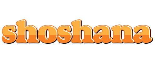 Shoshana orange logo