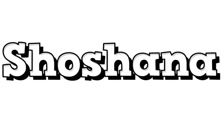 Shoshana snowing logo