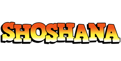 Shoshana sunset logo