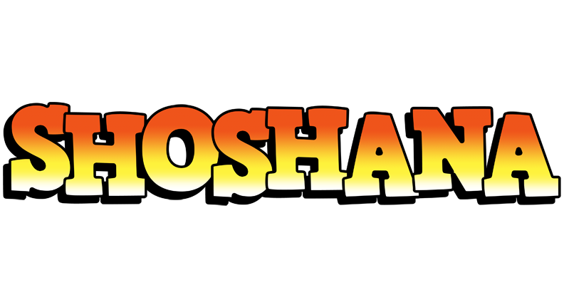 Shoshana sunset logo