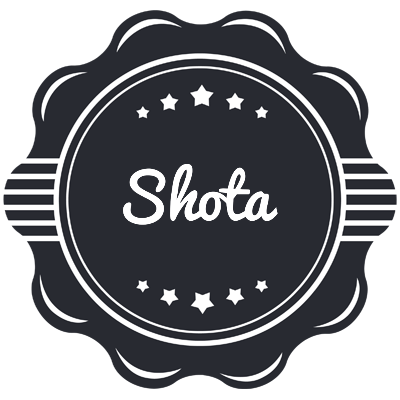 Shota badge logo