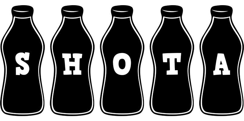 Shota bottle logo