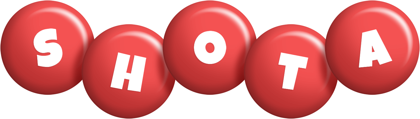 Shota candy-red logo