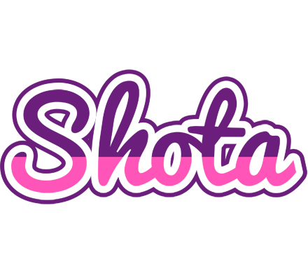 Shota cheerful logo