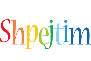 Shpejtim birthday logo