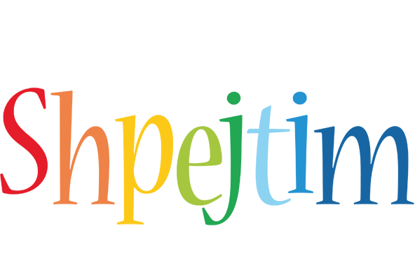 Shpejtim birthday logo