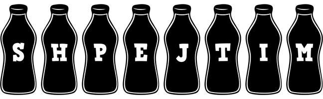 Shpejtim bottle logo