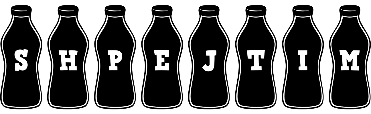 Shpejtim bottle logo
