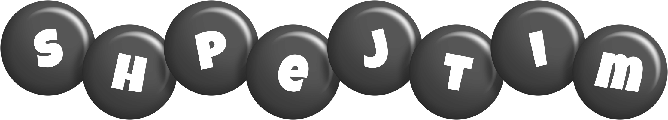 Shpejtim candy-black logo
