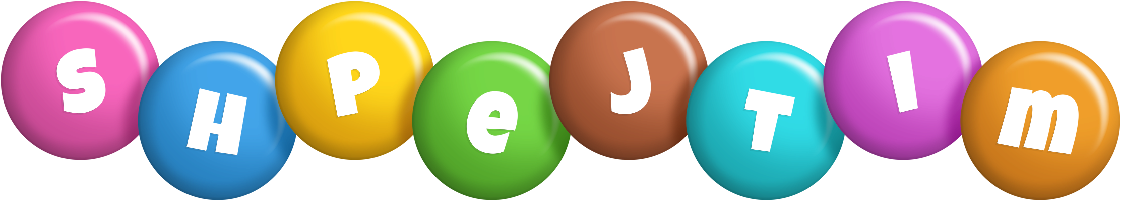 Shpejtim candy logo