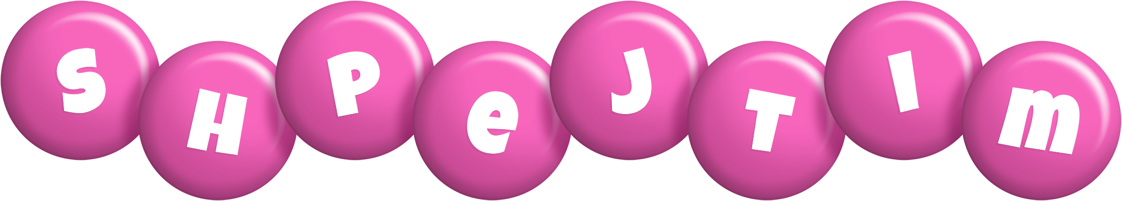 Shpejtim candy-pink logo