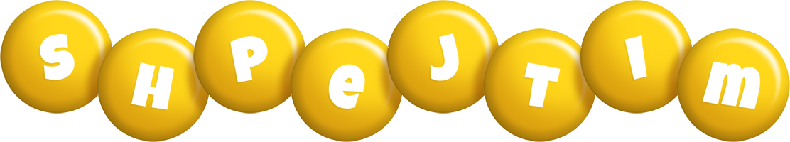 Shpejtim candy-yellow logo