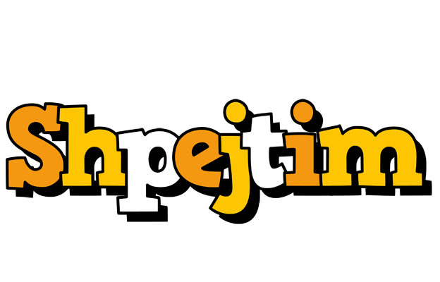 Shpejtim cartoon logo