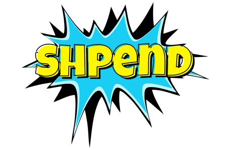 Shpend amazing logo