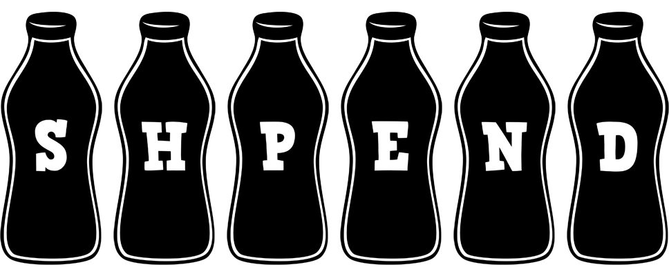 Shpend bottle logo