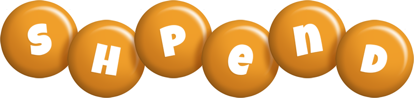 Shpend candy-orange logo