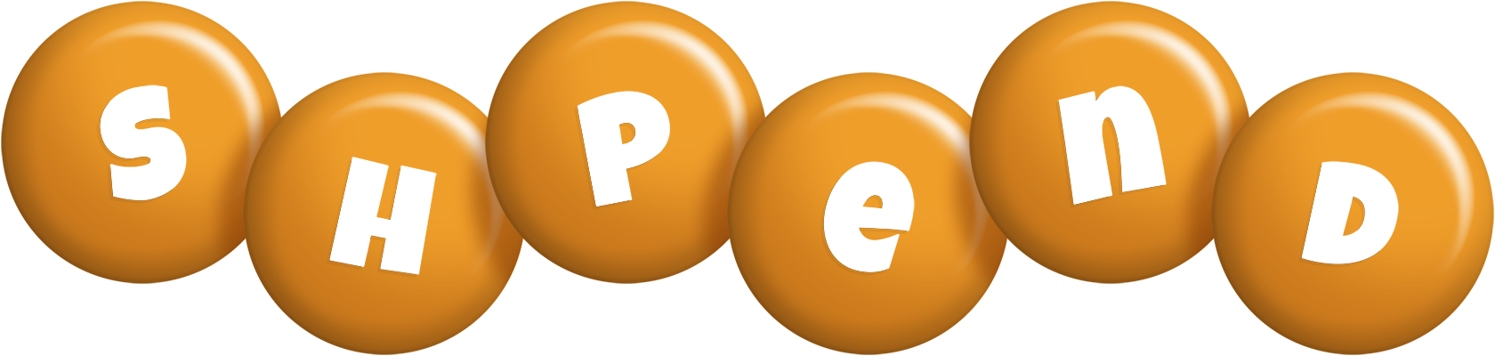 Shpend candy-orange logo