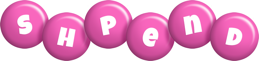 Shpend candy-pink logo