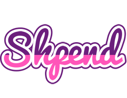 Shpend cheerful logo