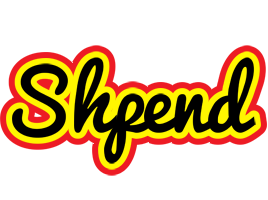 Shpend flaming logo