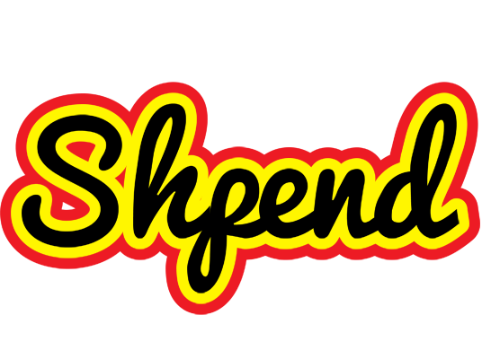 Shpend flaming logo