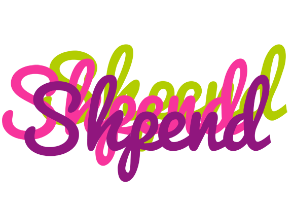 Shpend flowers logo