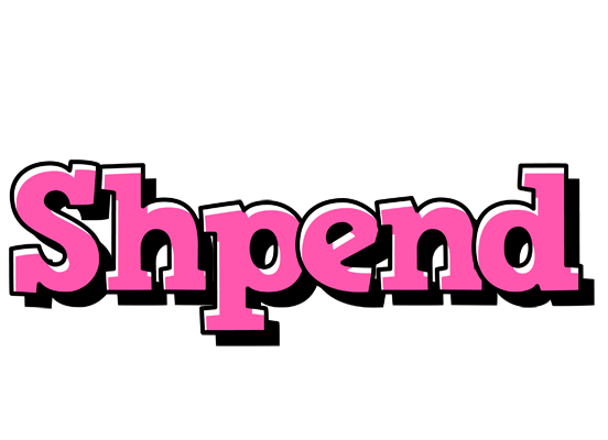 Shpend girlish logo