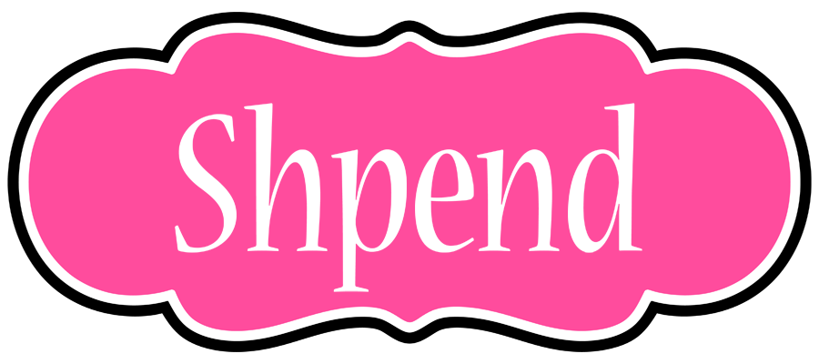 Shpend invitation logo