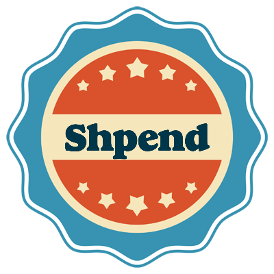 Shpend labels logo