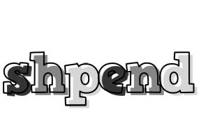 Shpend night logo