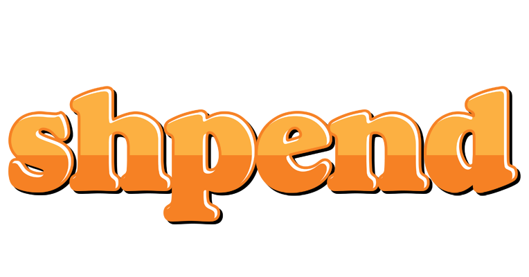 Shpend orange logo