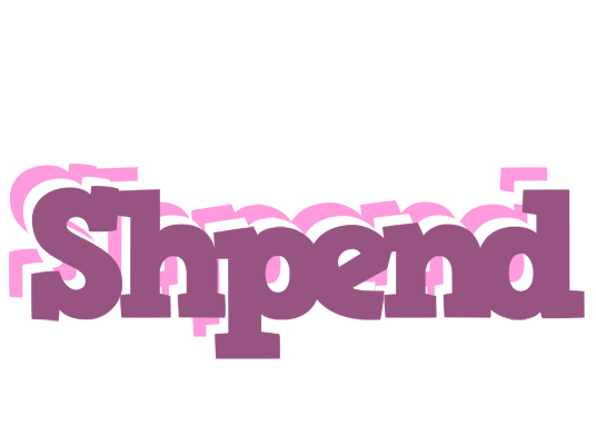 Shpend relaxing logo