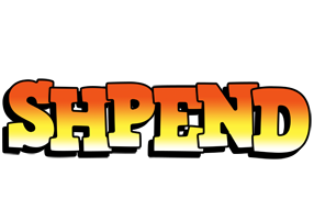 Shpend sunset logo