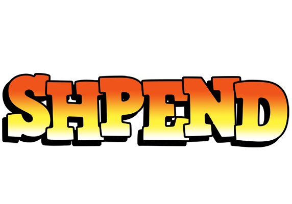 Shpend sunset logo